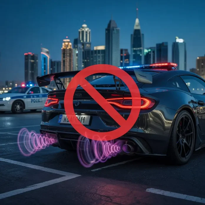 is exhaust legal in uae