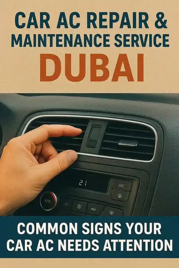 Car AC Repair & Maintenance Services Dubai